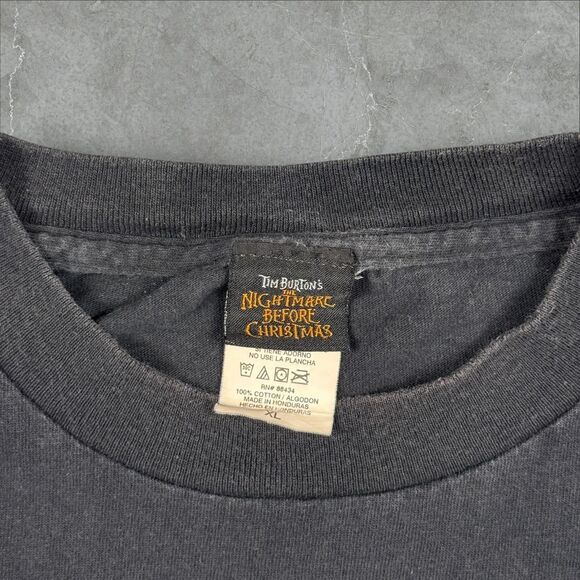 Rare Tim Burton's Nightmare Before Christmas Jack Skellington Giant Tag VTG - XL - Picture 3 of 7